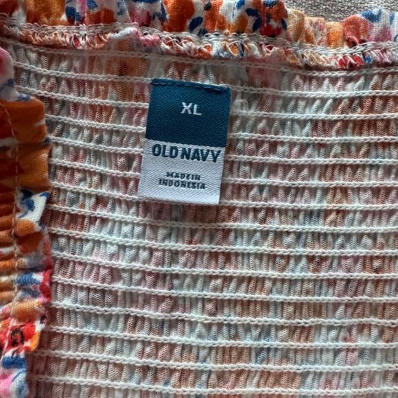 Old Navy Fit & Flare Smocked Midi Dress - NWT - Picture 4 of 4